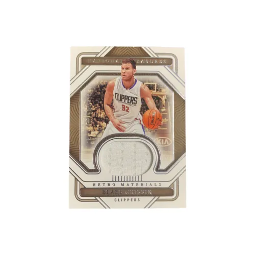 PANINI 2022 23 National Treasures Clippers Blake Griffin White BEAST Competition Jersey Star Card Through