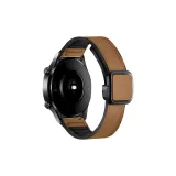 Crazy Лошадь Светло-Коричневая Натуральная Кожа [Улучшенная Квадратная Застежка]