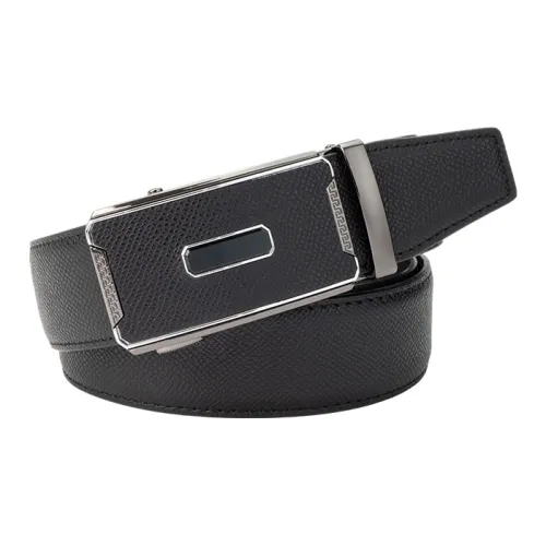 AOKING AK Минималистский стиль Классический и Универсальный Автоматическая застежка Коровья кожа Настоящая кожа Ремень Мужской Ширина 3,5 см