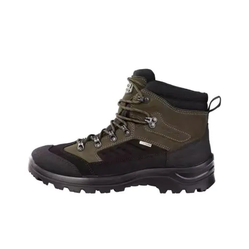 DECATHLON Альпинистские и туристические ботинки High Top Коричневый Черный Мужской