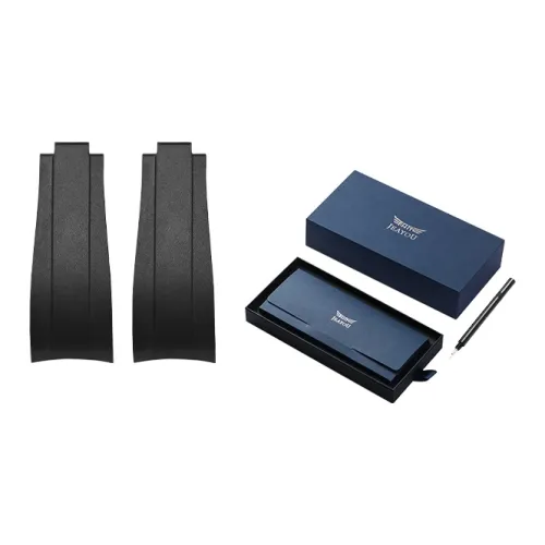 JEAYOU Ремешок ROLEX Submariner Daytona YACHT And Oyster Часы Совместимость Материал Фторкаучук 21 мм