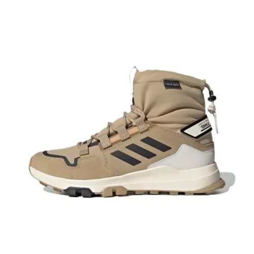 adidas Terrex Hikster Cold.Rdy Устойчивый к истиранию Высокий Топ Уличная обувь Женская Коричневый