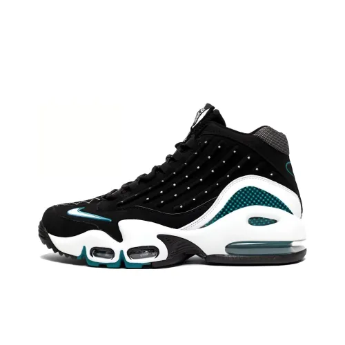 Nike Air Griffey Max 2 Амортизация Износостойкий MID Тренировочные Кроссовки Мужские Черно-Белые