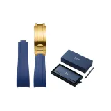 [Новый Diver Эксклюзив] Синий-Золотой Складная застежка