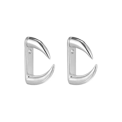 EAR PARTNER Серьги-гвоздики из серебра 925 пробы унисекс