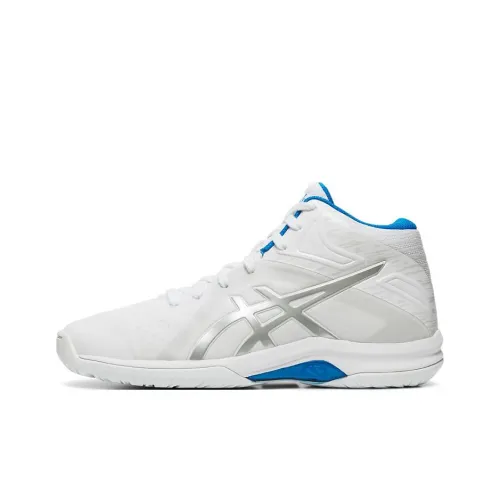 Asics Lady Gelfairy 8 MID Топ Баскетбольные кроссовки Женские Белый Синий