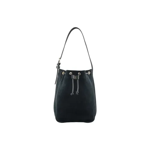 A.P.C. Joint Paragraph Телячья кожа Ведрообразная Сумка Сумка через плечо Женская Черная