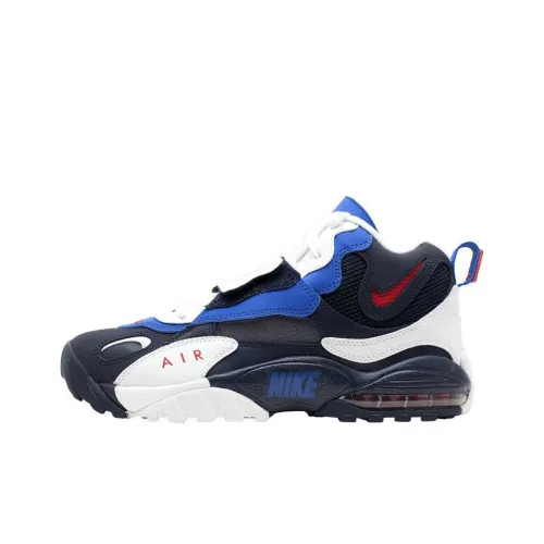 Nike Air Max Speed Turf Амортизация Устойчивый к истиранию Дышащий MID Топ Повседневная обувь Мужская Синий
