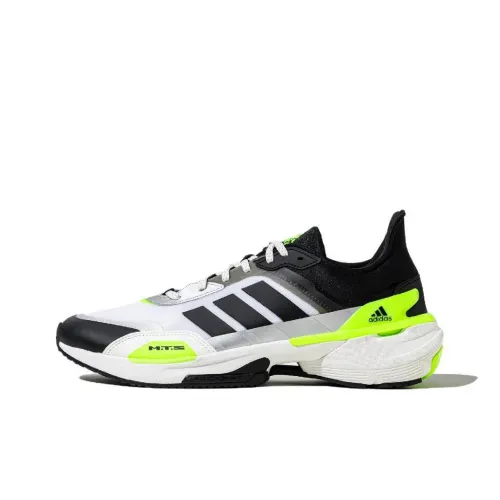 Adidas MTS Устойчивые к истиранию низкие беговые кроссовки унисекс черно-белые зеленые