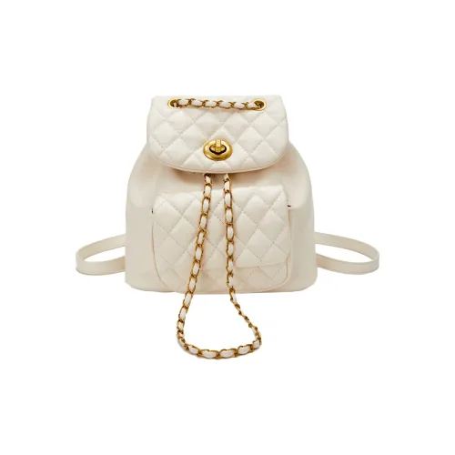 BAODIDAISHU ПУ (полиуретан) Путешествие Одно плечо Рюкзак Обычный Женский Экрю Серебристый Черный Розовый