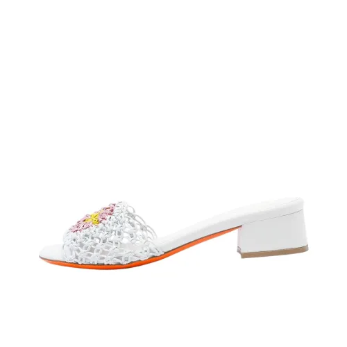 Santoni Слипоны 6,5 см Женские Белые