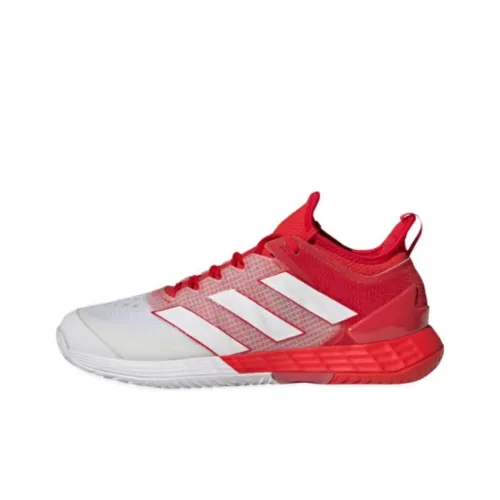 Adidas Adizero Ubersonic 4 Low Топ Теннисные Кроссовки Мужские Красные Белые
