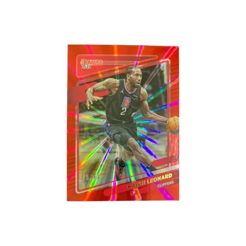 PANINI 2021 22 Durex Clippers Kawhi Leonard Kawaii Red Buddha Light Refractor 95 99 Refractor Игрок Карта