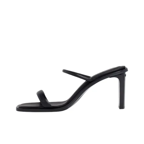 Calvin Klein Слипоны 7 см Женские Черные