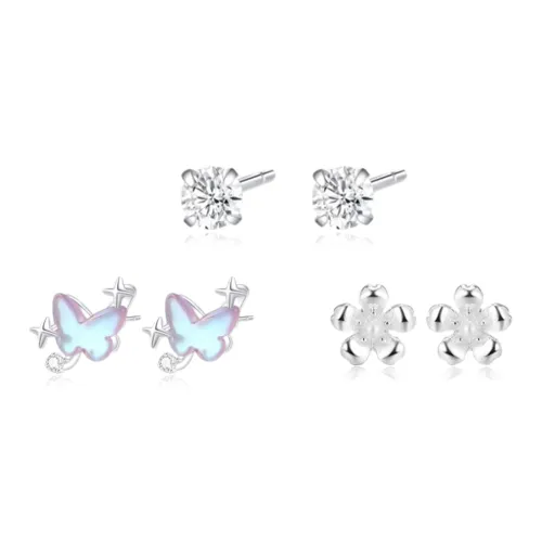 MISS TOOYA Сплав Серьги-гвоздики Женские