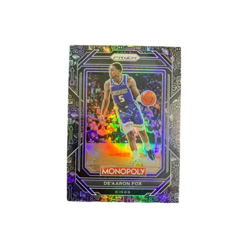 PANINI 2022 2 Prizm Монополия King De'Aaron Fox Graffiti Refractor Large Relationship Player Card пройдет Спортивные карты 1 шт