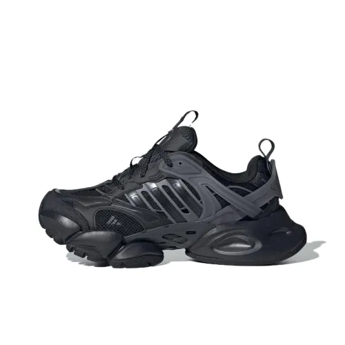Adidas XLG RUNNER DELUXE Беговые кроссовки Низкий Топ Черный Унисекс