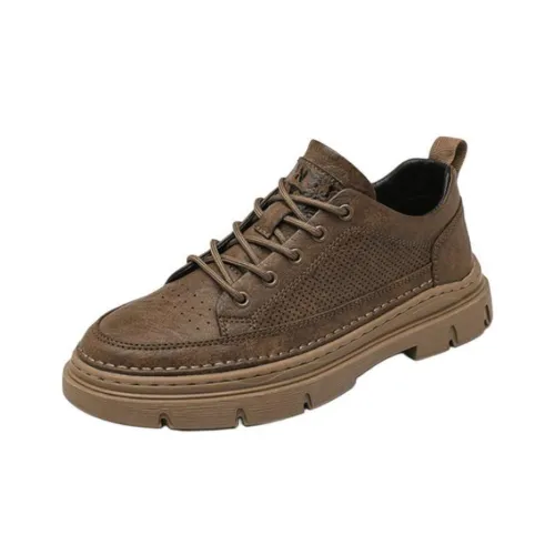 GNSJ Casual Низкий Топ Khaki Мужской