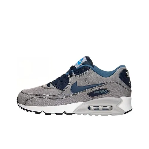 Nike Air Max 90 Low Топ Повседневная обувь Унисекс Серый