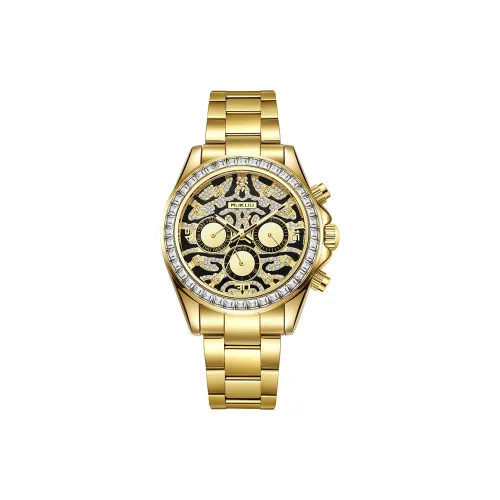 MUKUO Автоматический механический механизм Мужские часы 41 мм Многоцветный