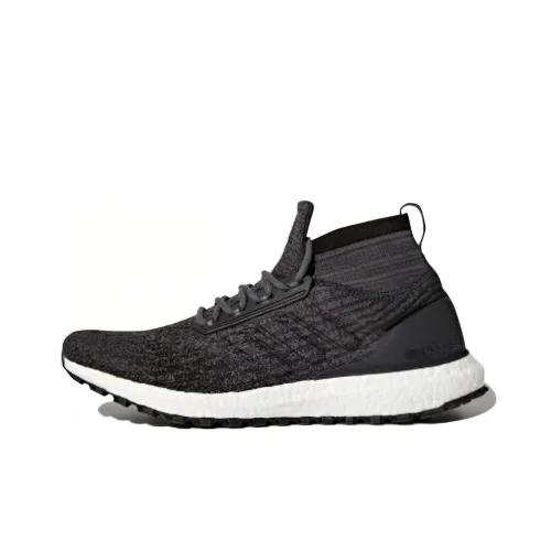 Adidas ULT Slip-resistant и дышащий MID топ повседневные беговые кроссовки мужские черные и серые