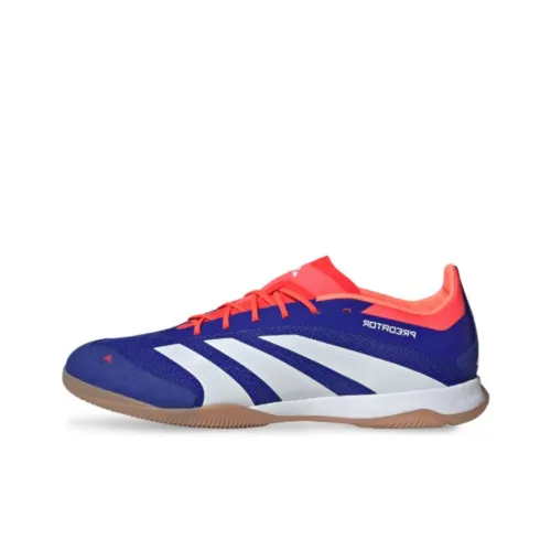 Adidas PREDATOR ELITE Slip-resistant Abrasion-resistant Shock Absorbers Футбольные бутсы Унисекс Синий Белый