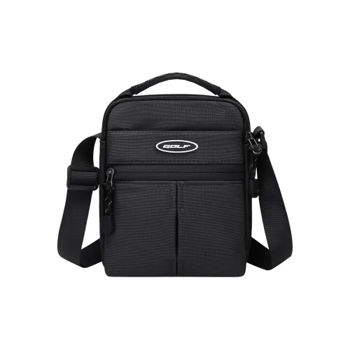 GOLF Ткань Портативная Сумка через плечо Сумка на плечо Мужская Яшма Черный