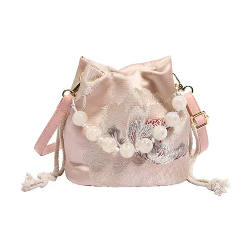 Barang Bear Полиэстер Ведрообразная Сумка Сумка Сумка через плечо Стандартная Женская Черная Розовая