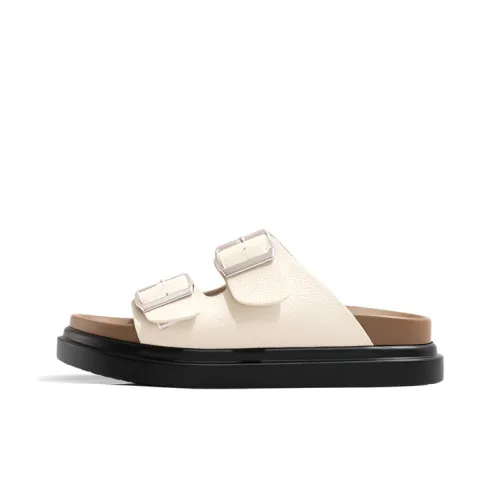 Old Meow Слипоны 4CM Женские Белые