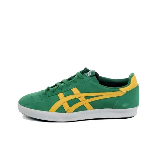 Onitsuka Tiger VICKKA MOSCOW Устойчивые к истиранию Баланс Низкие Кроссовки для скейтбординга Унисекс Зеленый