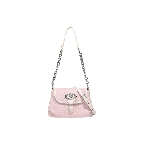 Disney Mickey Series ПУ (полиуретан) Сумка через плечо Сумка на плечо Сумка с цепочкой Стандартная Женская Розовая