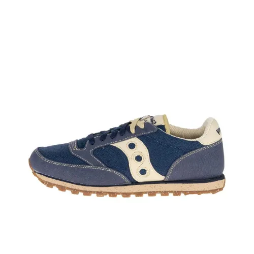 Saucony Нескользящие Легкие Низкие Беговые кроссовки Унисекс Морской синий