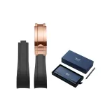 [Новый Diver Эксклюзив] Черный-Розово-золотой Складная застежка