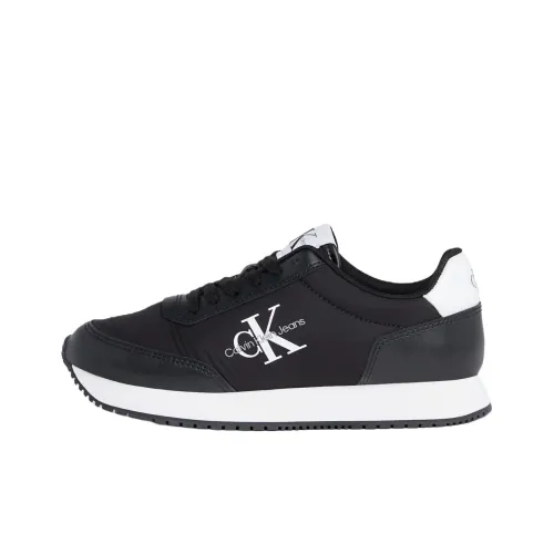 CKJ CALVIN KLEIN JEANS Низкий топ Повседневная обувь Женская Черный