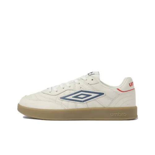 Umbro Speciali Slip-resistant Abrasion-resistant Low-top Skateboard Shoes Unisex White Blue