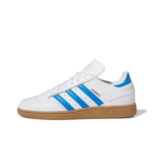 Adidas Originals Busenitz Slip-Resistant Shock Absorbers Low Top Скейтборд Кроссовки Мужские Белый Синий