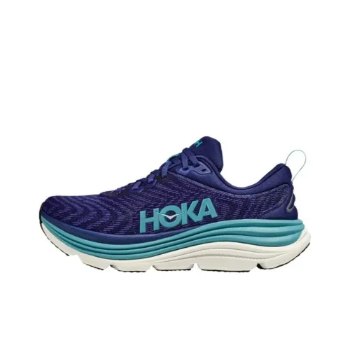 HOKA ONE ONE Gaviota 5 Амортизирующие кроссовки Slip-resistant Low Top для бега Женские Фиолетовые