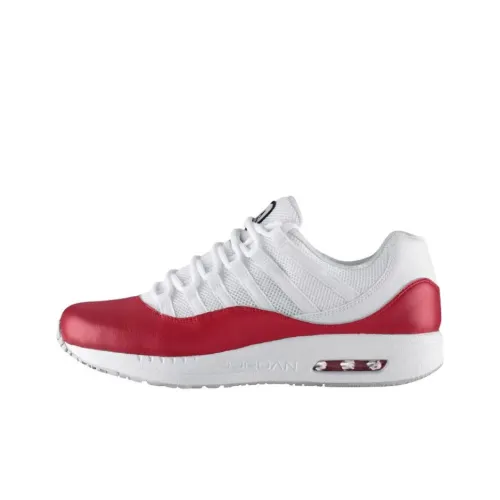 Jordan CMFT Viz Air 11 Амортизация Износостойкий Низкий Топ Повседневная Обувь Мужская Красный Белый