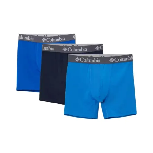 Columbia совместный бренд Мужской POLY Эластичный Боксер Brief 3 шт Боксеры Мужские 3 шт