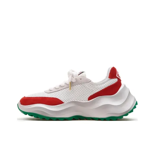 CASABLANCA Atlantis Low Топ Повседневная обувь Женская Красная Белая