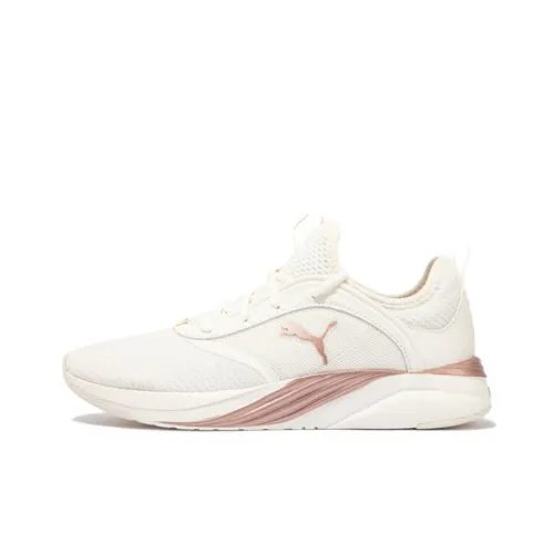 PUMA Softride Беговые кроссовки Низкий топ Белый Розовый Женский