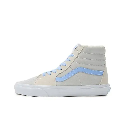 Vans SK8 High Скейтборд Кроссовки Унисекс Бежевые