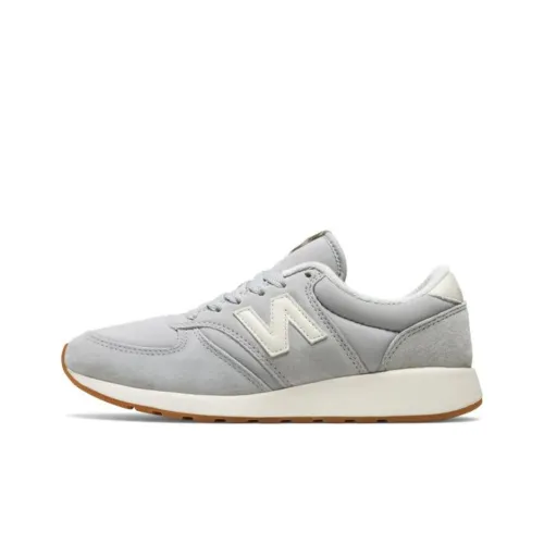 New Balance NB 420 Low Топ Беговые кроссовки Женские Серый Белый