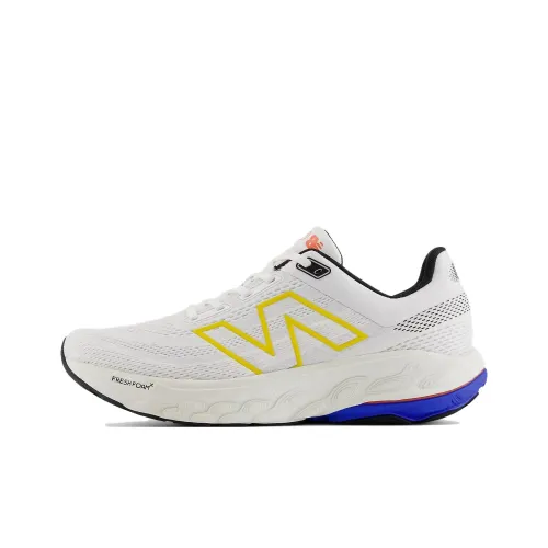 New Balance Fresh Foam X 860v14 Low Топ Беговые кроссовки Мужские Белый Синий