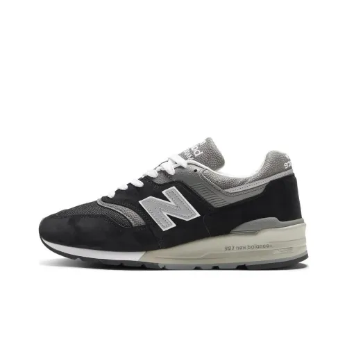 New Balance NB 997 Повседневный Низкий Топ Черный Серый Цвет Унисекс