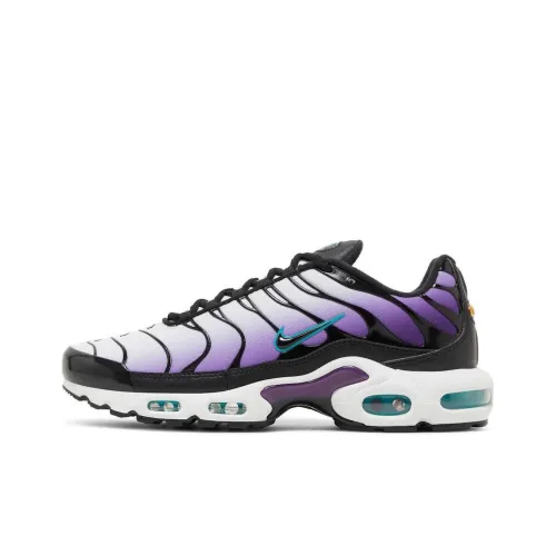 Nike Air Max Plus Детские беговые кроссовки Низкий топ Белый фиолетовый Женские