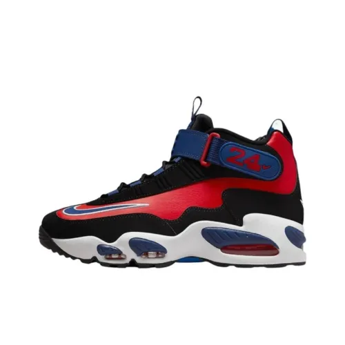 Nike Air Griffey Max 1 Амортизация Износостойкий MID Топ Повседневная обувь Мужская Красный Белый