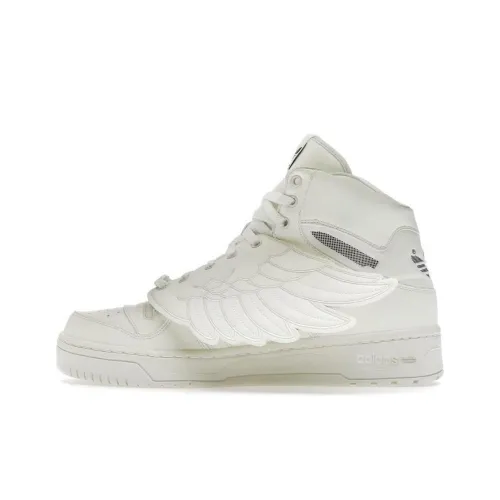 Adidas Originals JS Wings High Топ Скейтборд Кроссовки Унисекс Белый