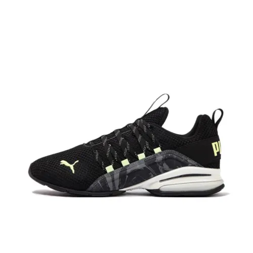 PUMA Axelion Беговые кроссовки Низкий Топ Черный Мужской