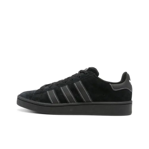 Adidas Campus Slip-Resistant Abrasion-Resistant Low-Top Skateboard Shoes Unisex Black Adidas Campus Slip-Resistant Abrasion-Resistant Низкие Кроссовки для Скейтбординга Унисекс Черные
